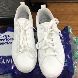 White adidas